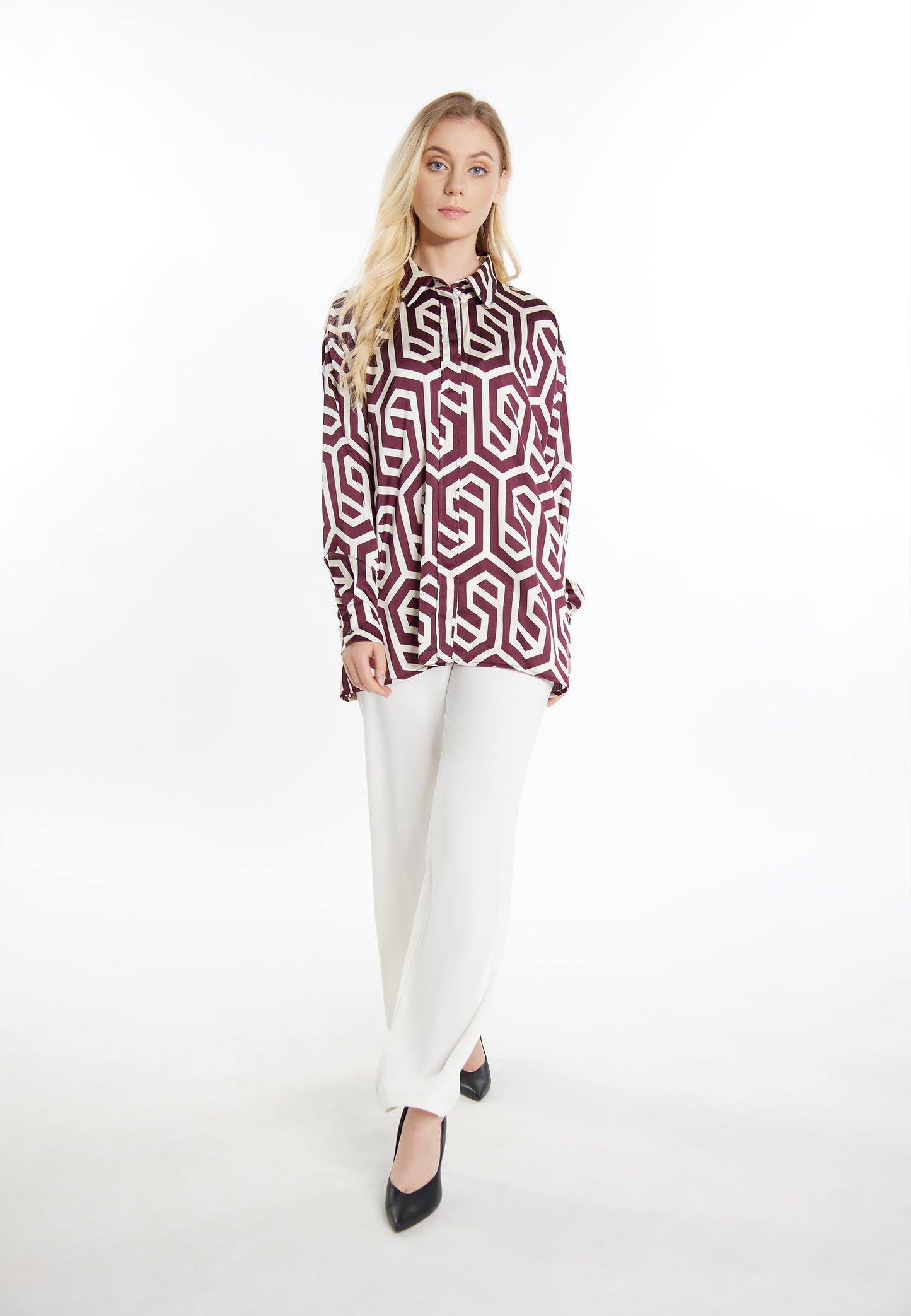 DreiMaster Klassik Damen Hemd Bluse