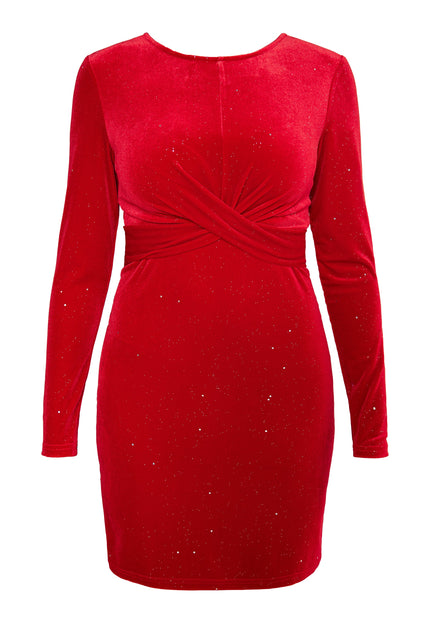 Faina Women's Glittering Velvet Dress