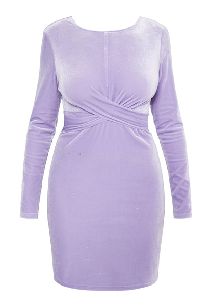 Faina Women's Glittering Velvet Dress