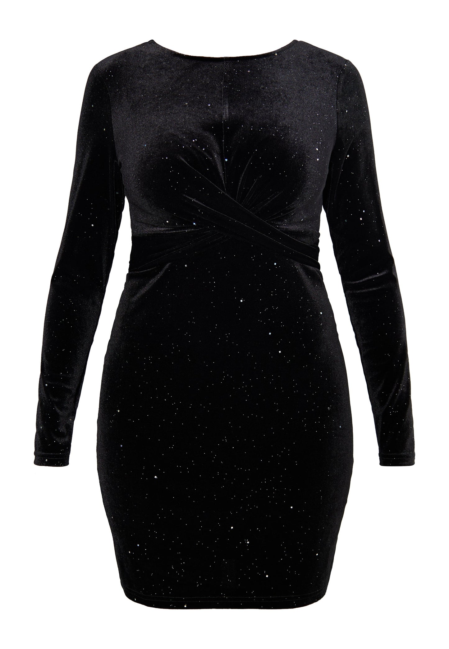 Faina Women's Glittering Velvet Dress