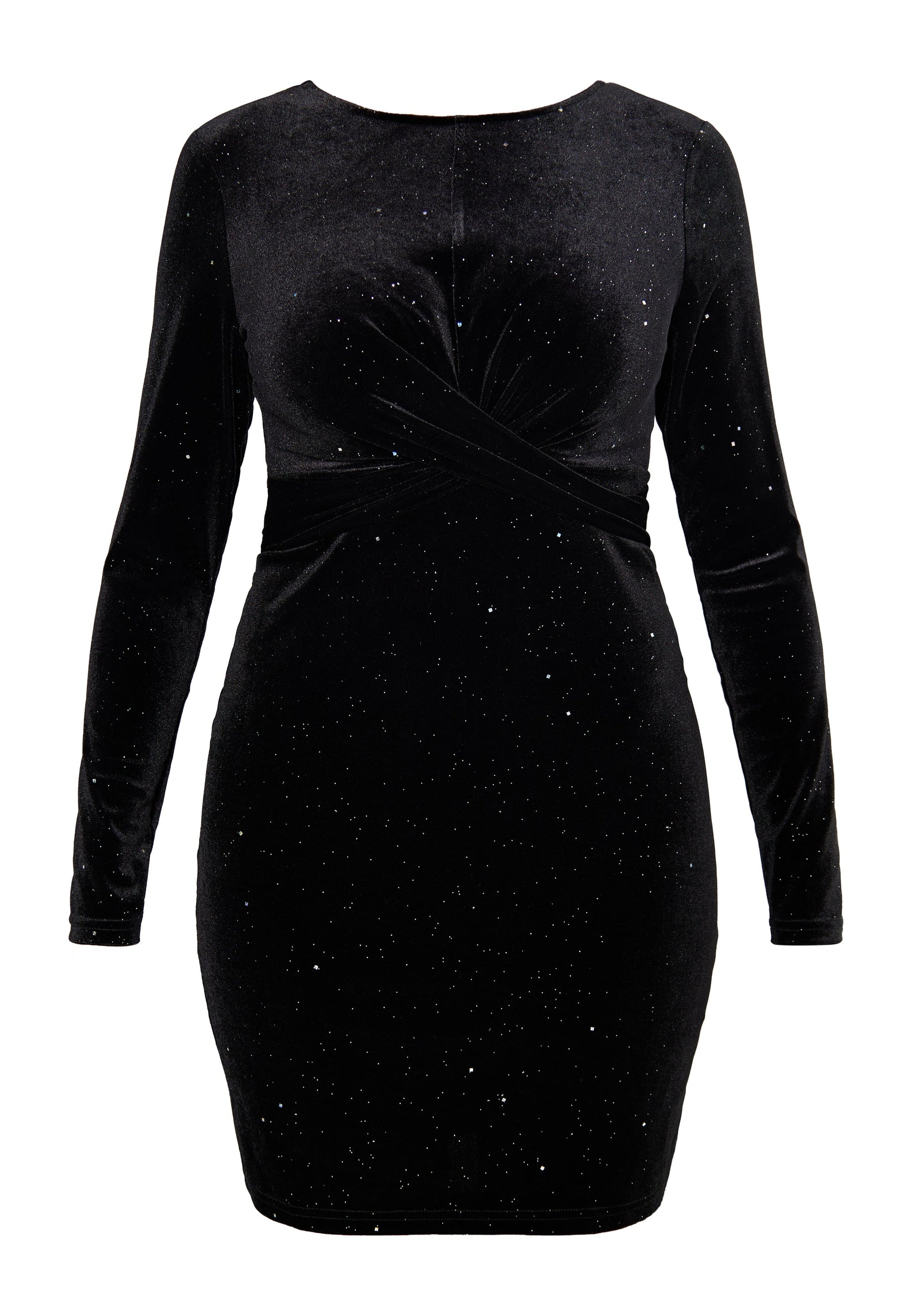 Faina Women's Glittering Velvet Dress