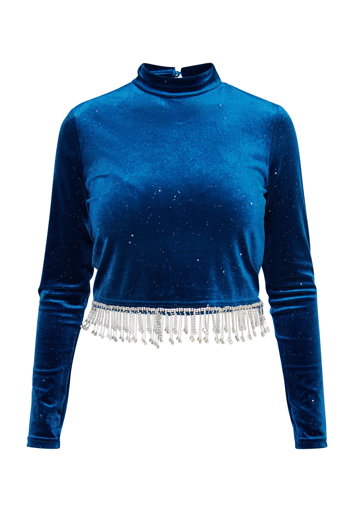 faina Women's Itter Shirt Made Of Stretch Velvet