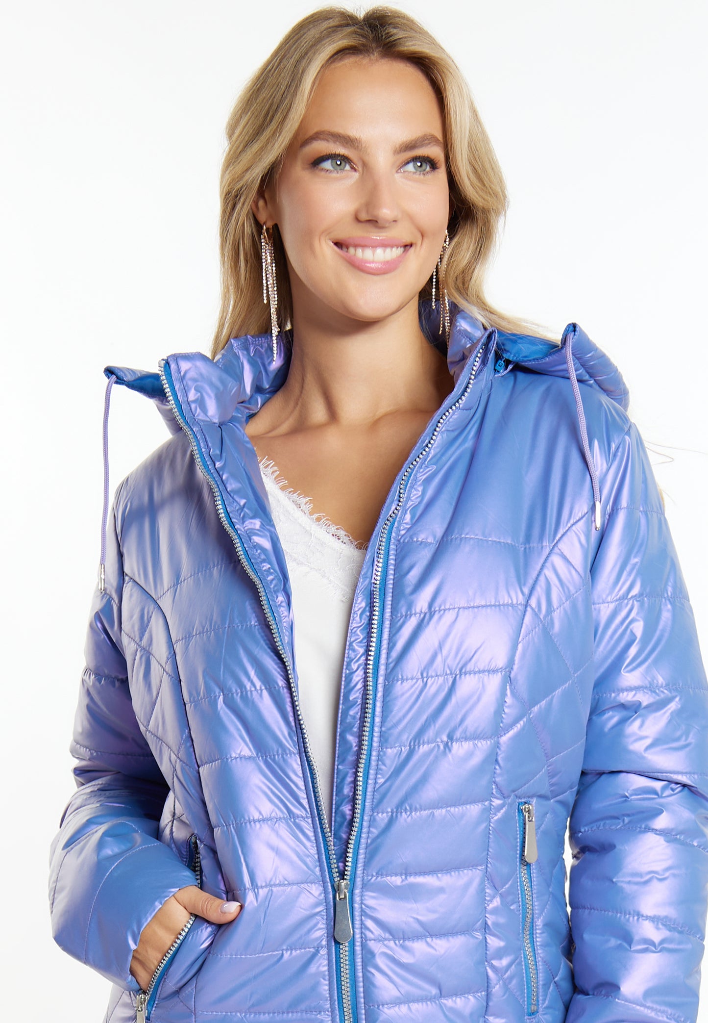 faina Kobiety Ght Pikowany Płaszcz