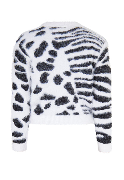 myMo KIDS Kobiety Sweter dzianinowy