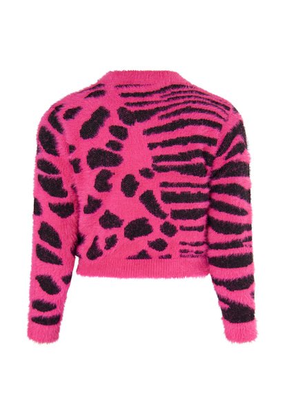 myMo KIDS Kobiety Sweter dzianinowy