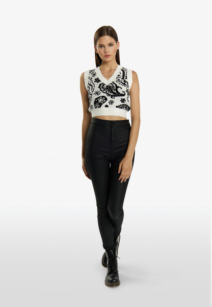 myMo ROCKS Women's Knit Sweater Vest