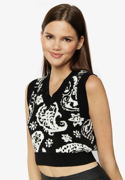 myMo ROCKS Women's Knit Sweater Vest