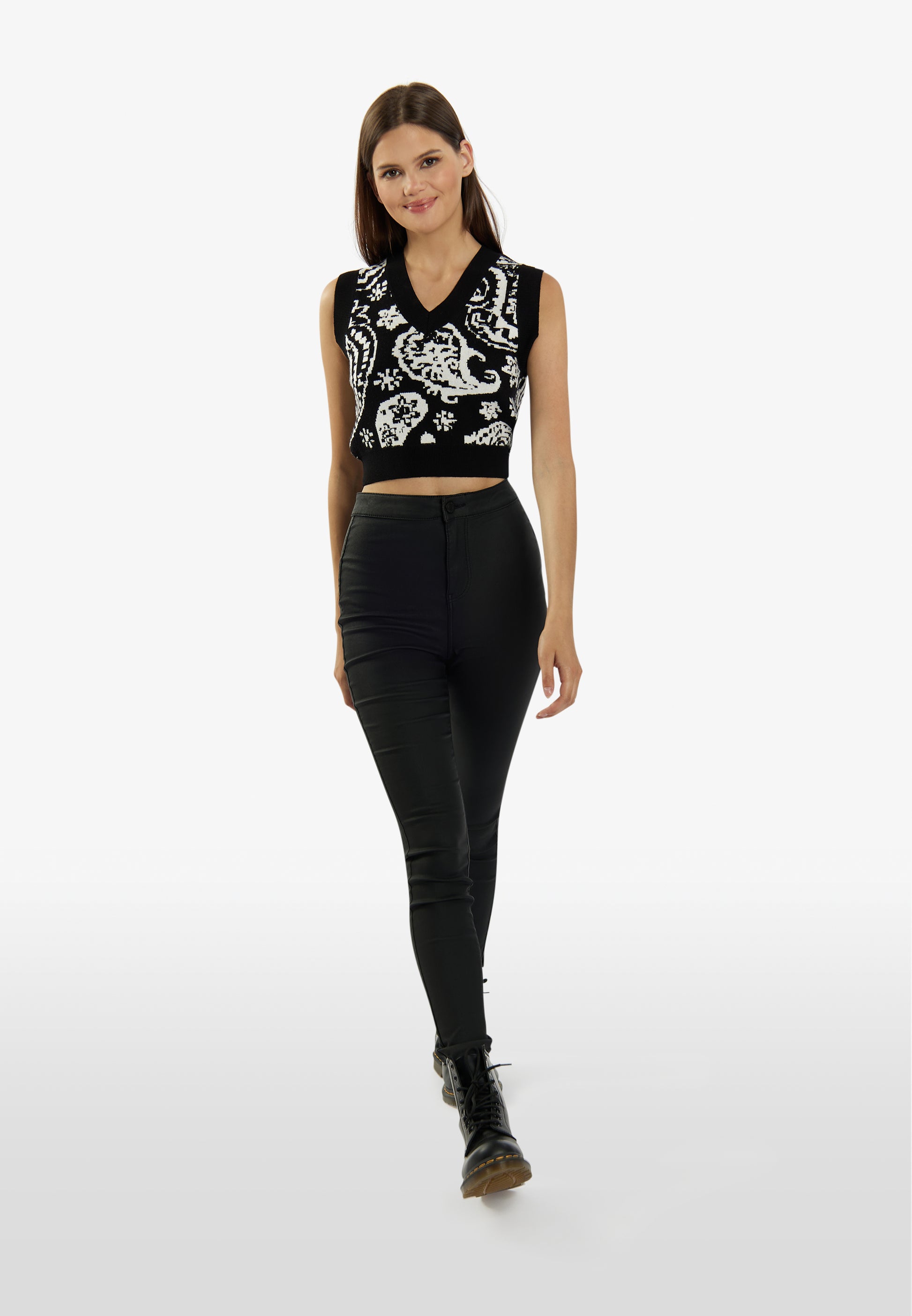 myMo ROCKS Women's Knit Sweater Vest