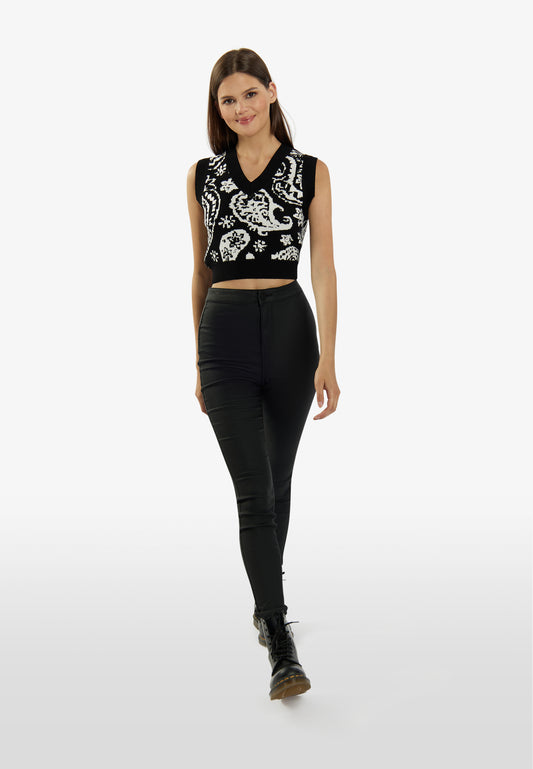 myMo ROCKS Women's Knit Sweater Vest