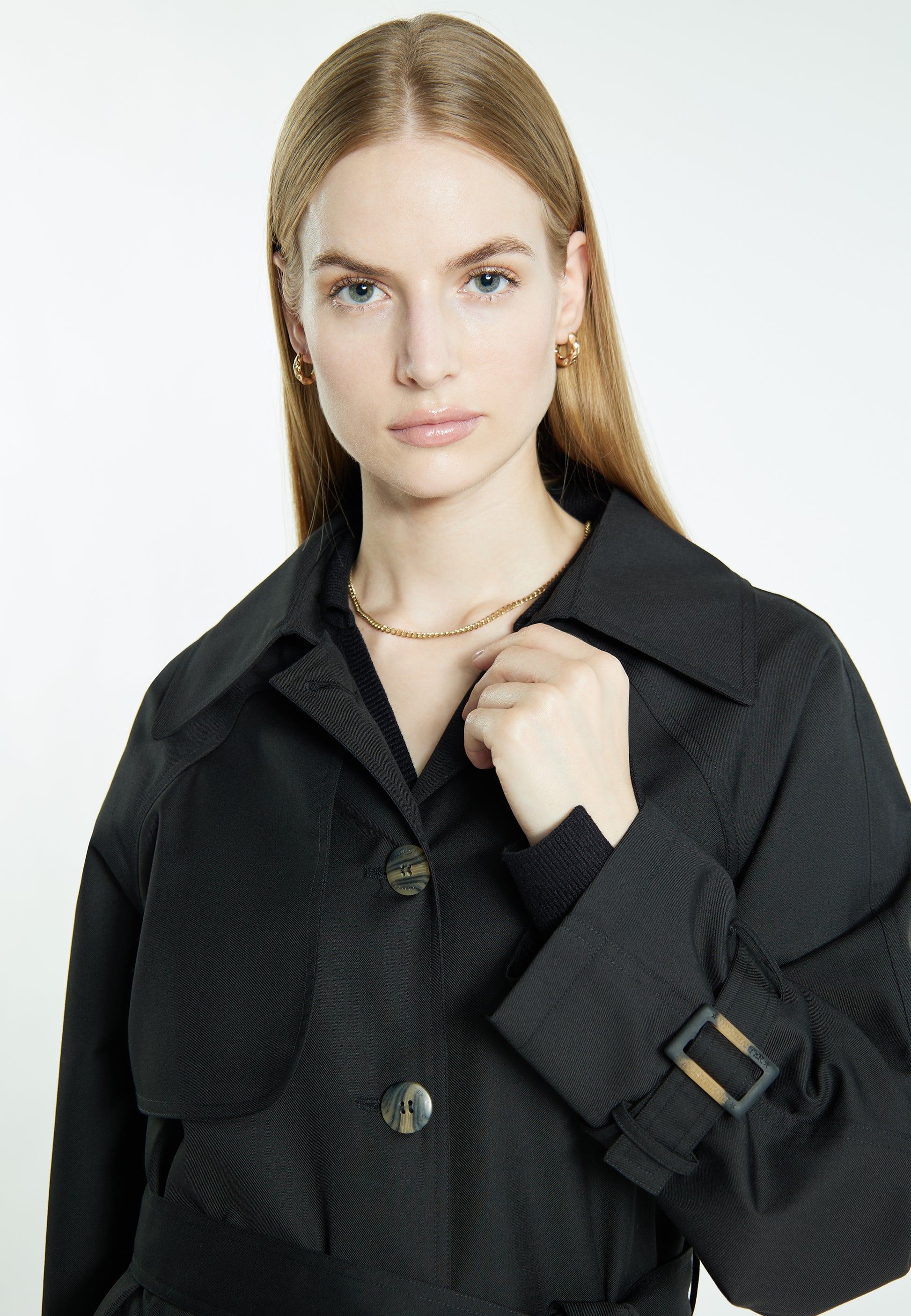 DreiMaster Klassik Damen Trenchcoat