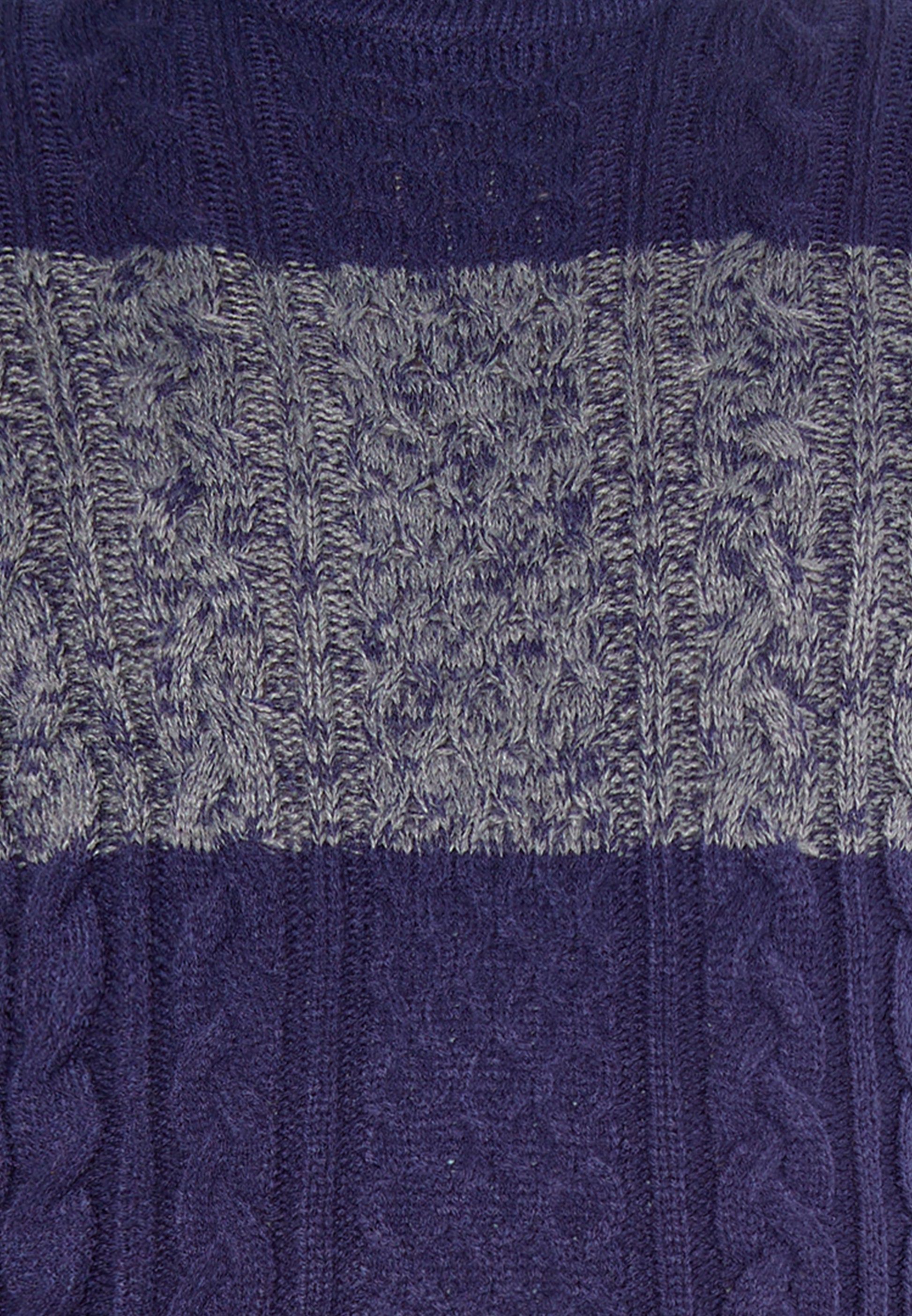 Mo Męski Sweter w Warkocze