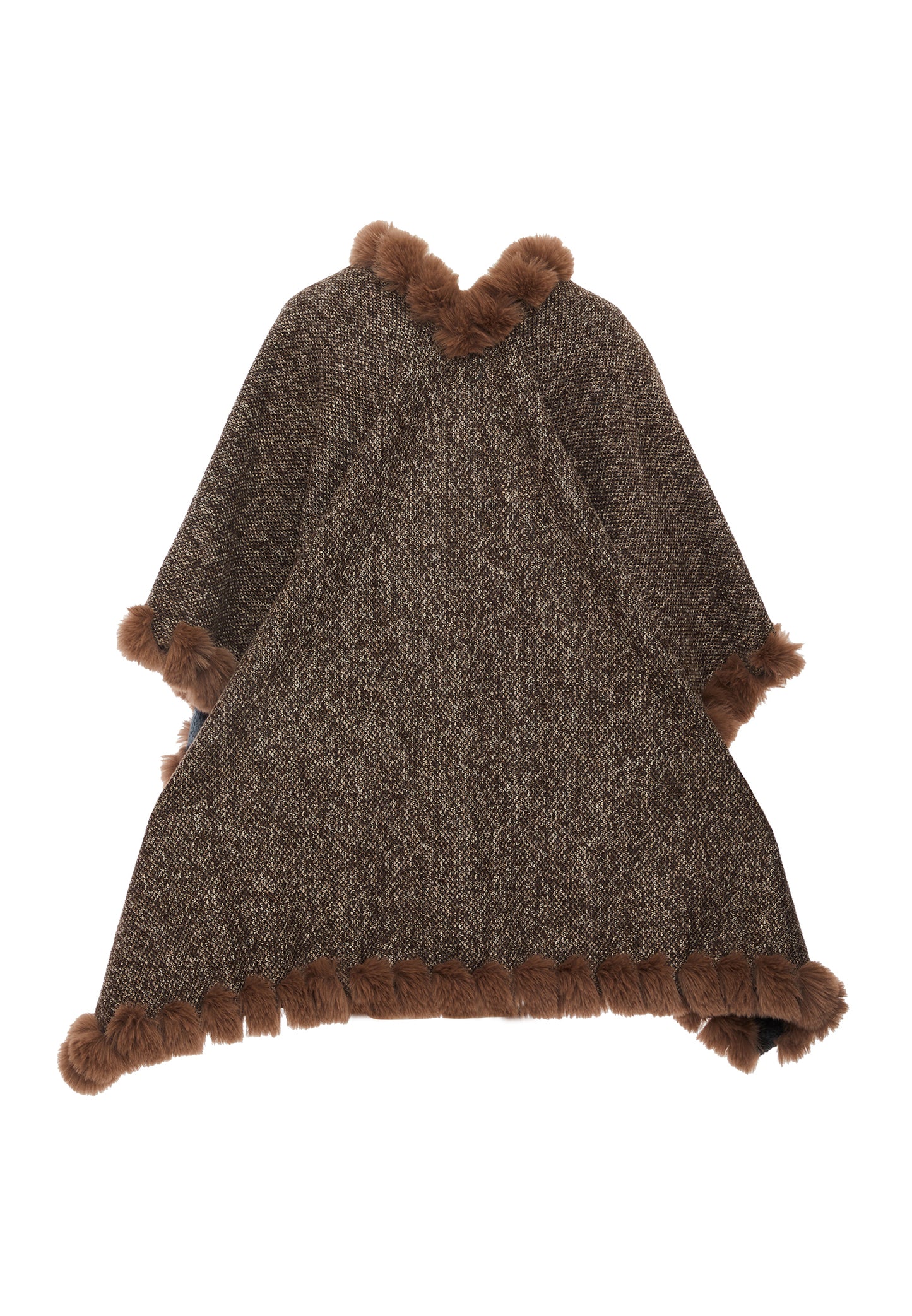 FRAULLY Poncho dla Kobiety