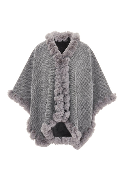 FRAULLY Damen Poncho