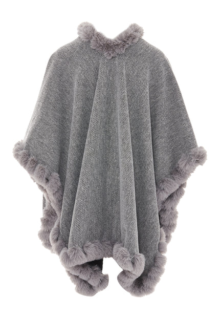 FRAULLY Damen Poncho