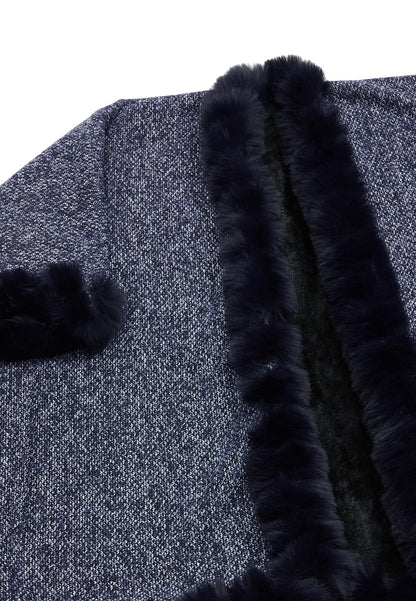 FRAULLY Poncho dla Kobiety