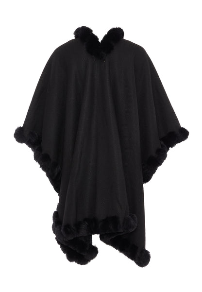 FRAULLY Poncho dla Kobiety