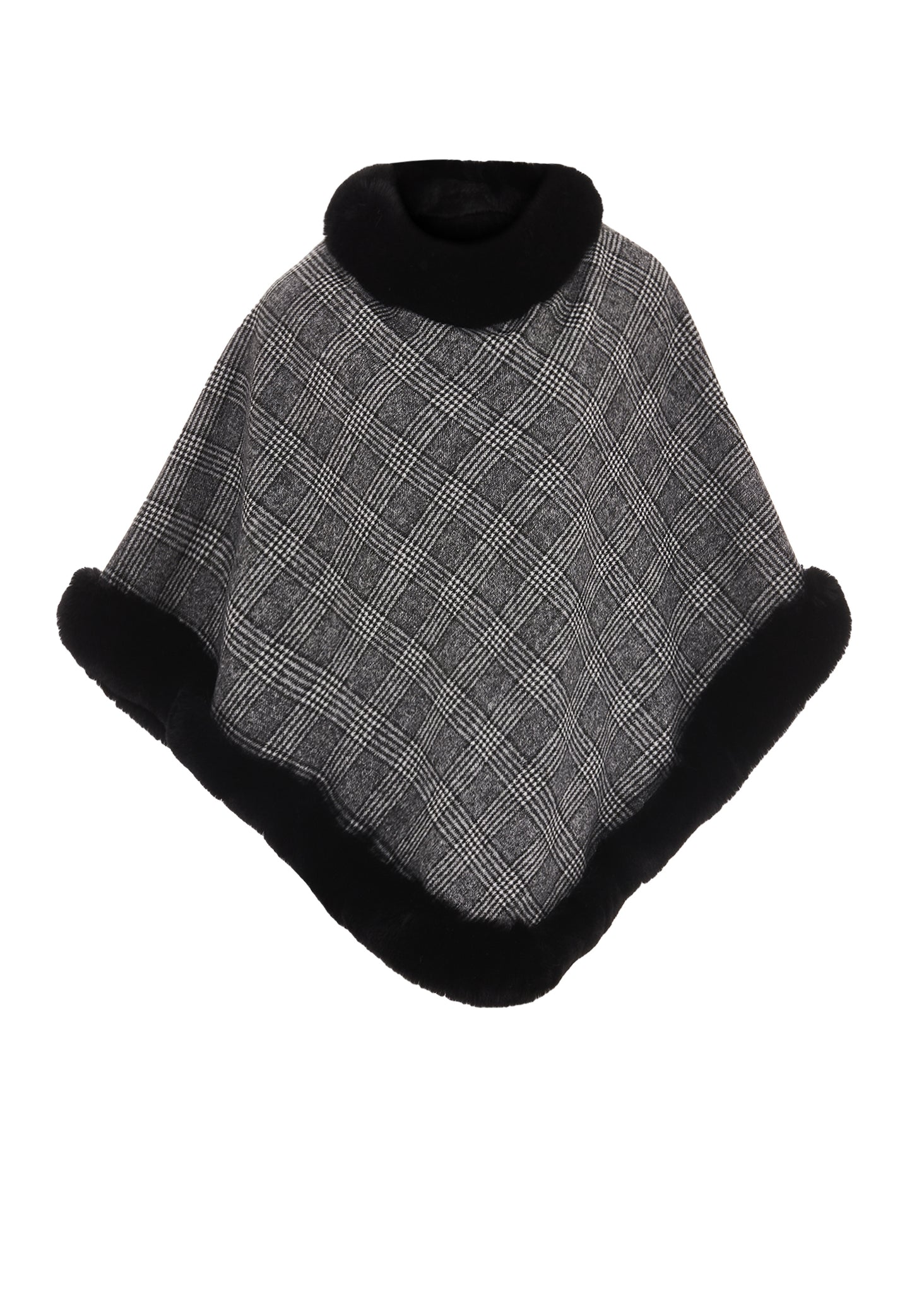 FRAULLY Poncho dla Kobiety