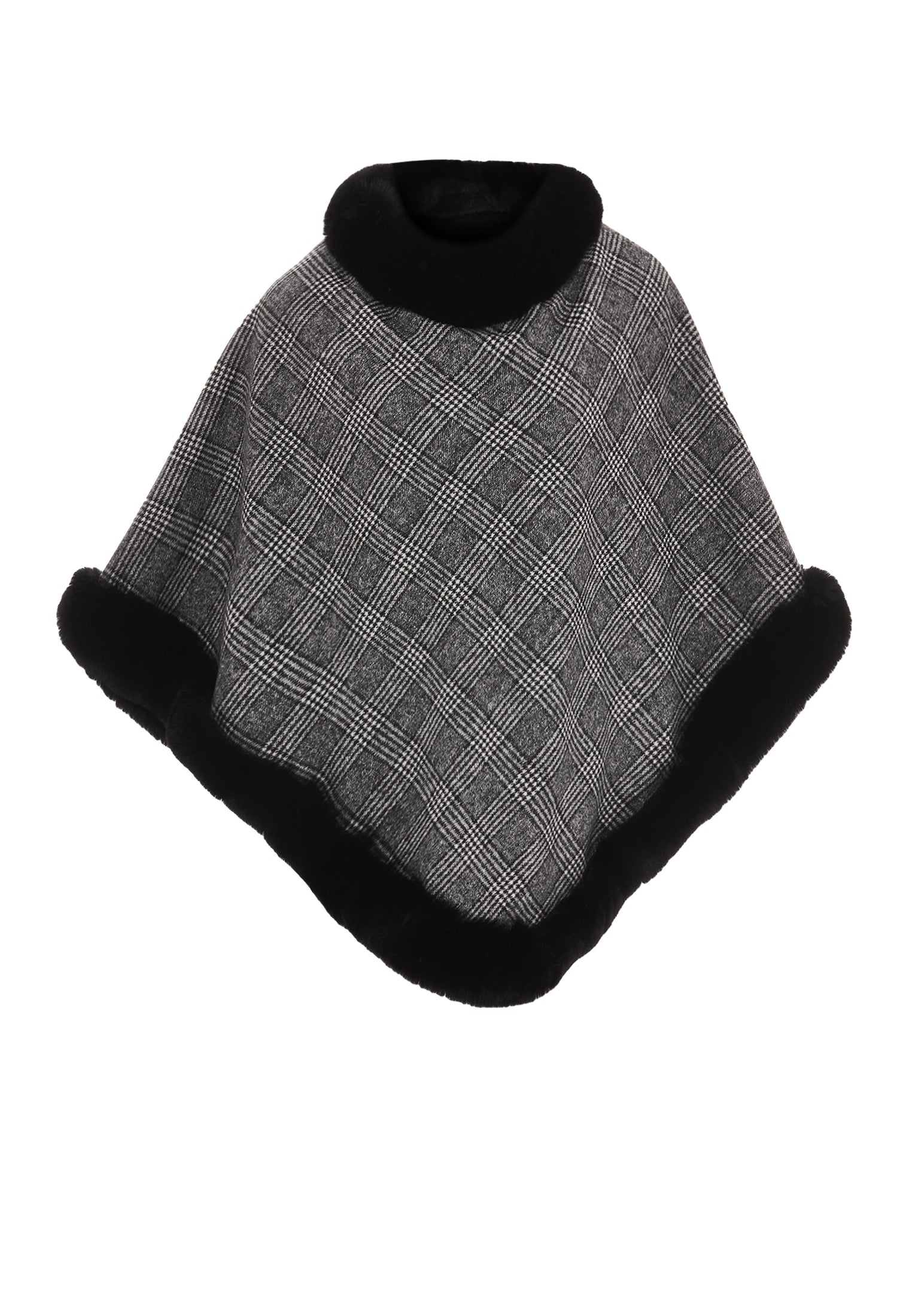 FRAULLY Poncho dla Kobiety