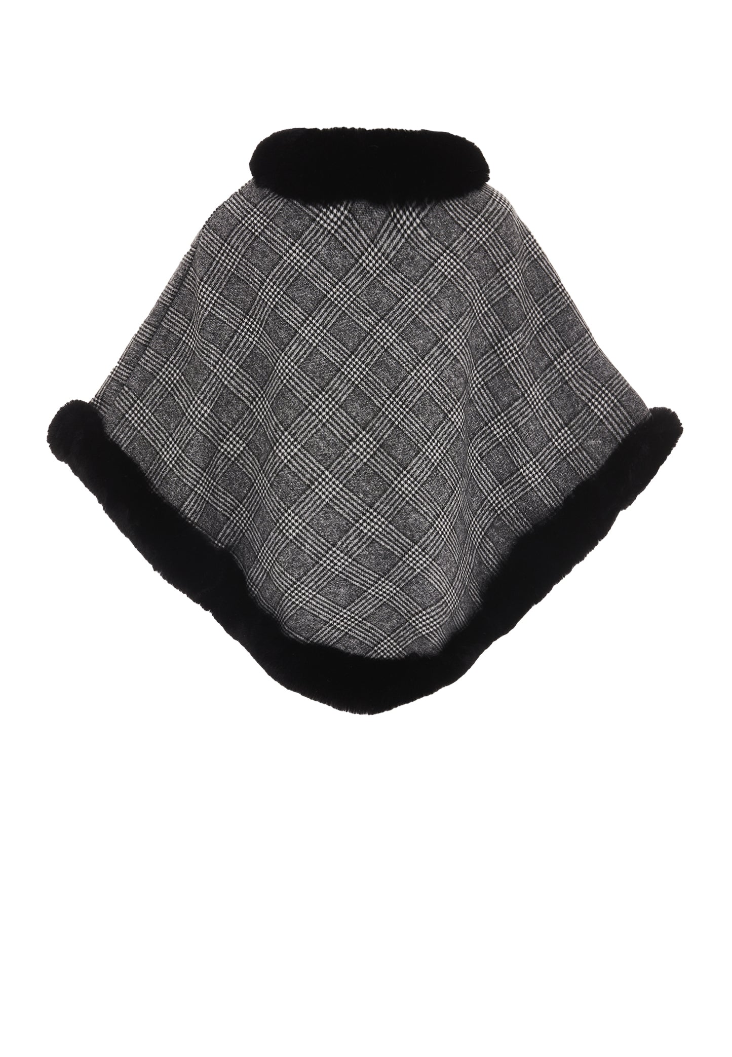 FRAULLY Poncho dla Kobiety