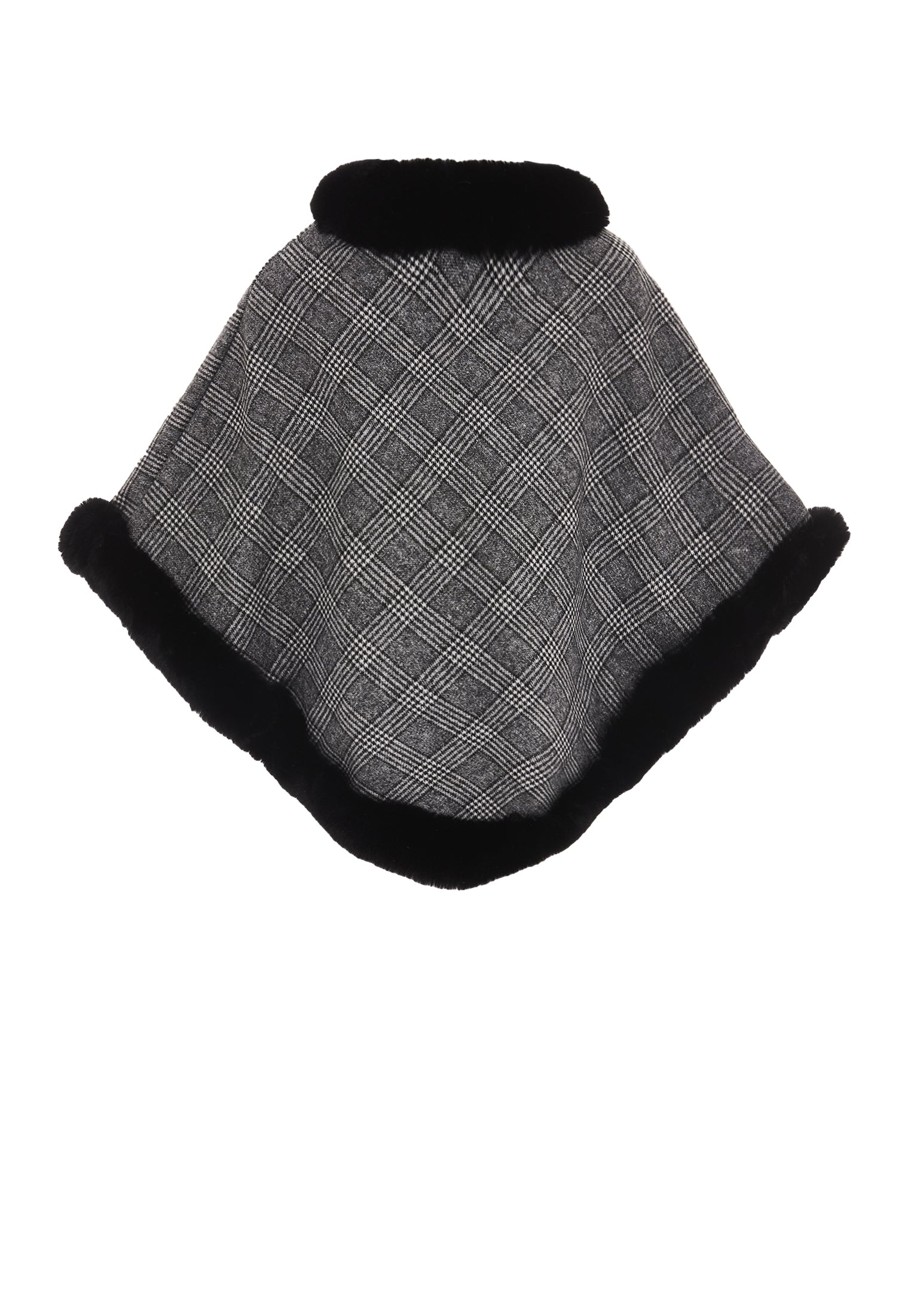 FRAULLY Poncho dla Kobiety