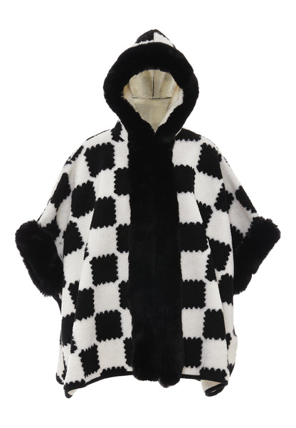 FRAULLY Poncho dla Kobiety