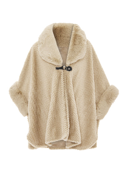 FRAULLY Poncho dla Kobiety