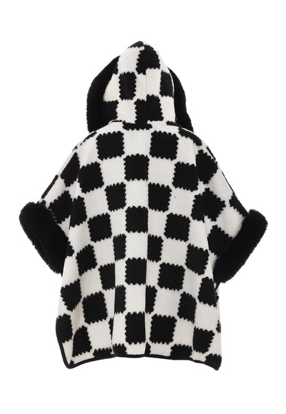 FRAULLY Poncho dla Kobiety