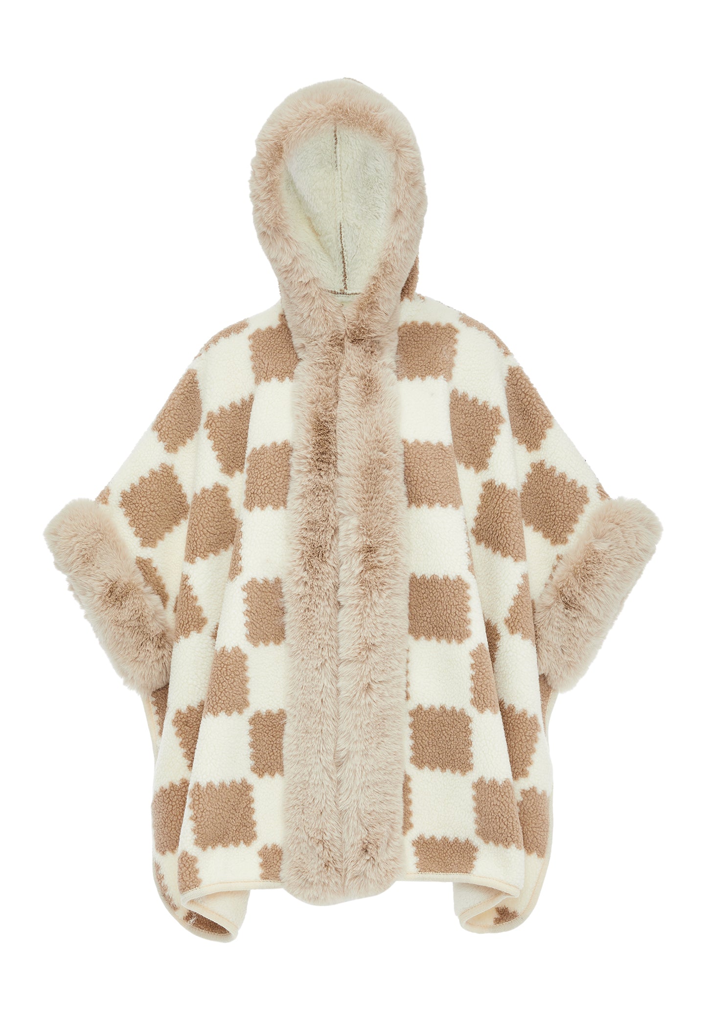 FRAULLY Poncho dla Kobiety