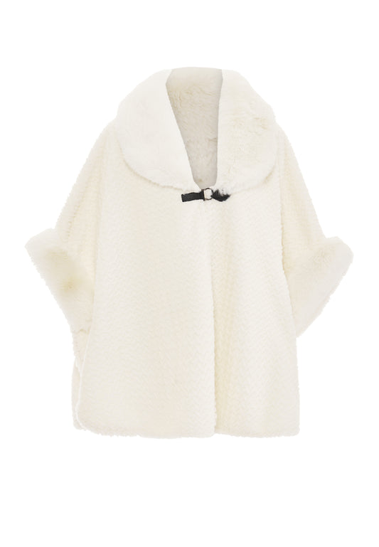 FRAULLY Poncho dla Kobiety