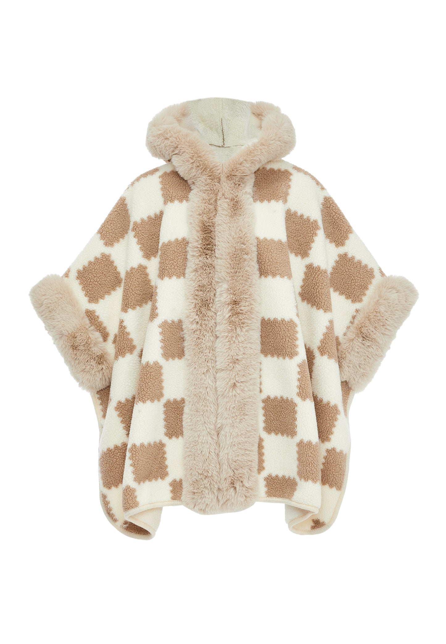 FRAULLY Poncho dla Kobiety