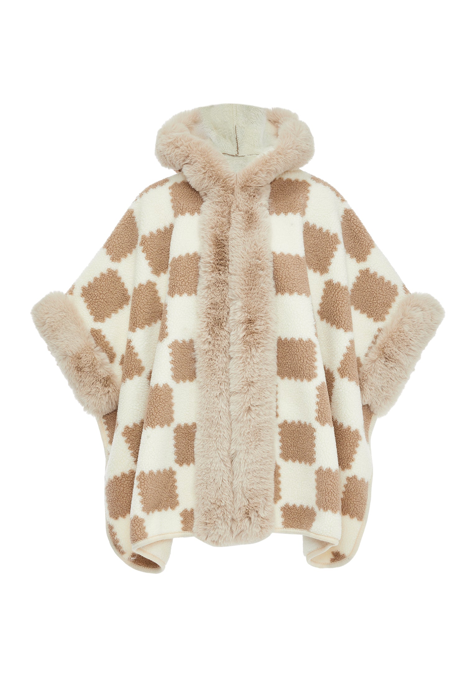 FRAULLY Poncho dla Kobiety