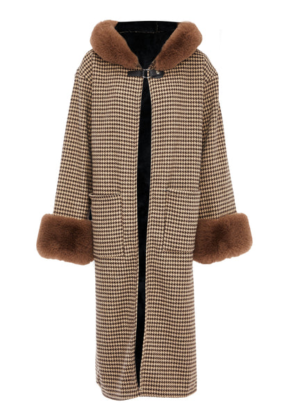 FRAULLY Poncho dla Kobiety