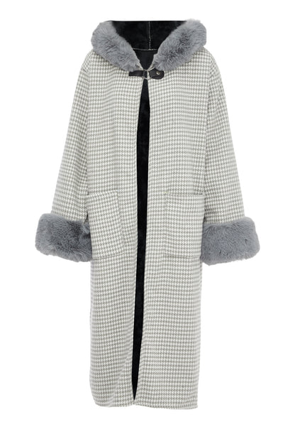 FRAULLY Poncho dla Kobiety