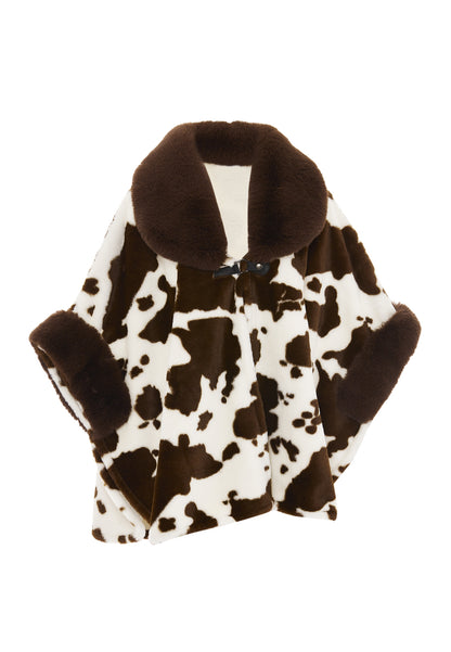 FRAULLY Poncho dla Kobiety