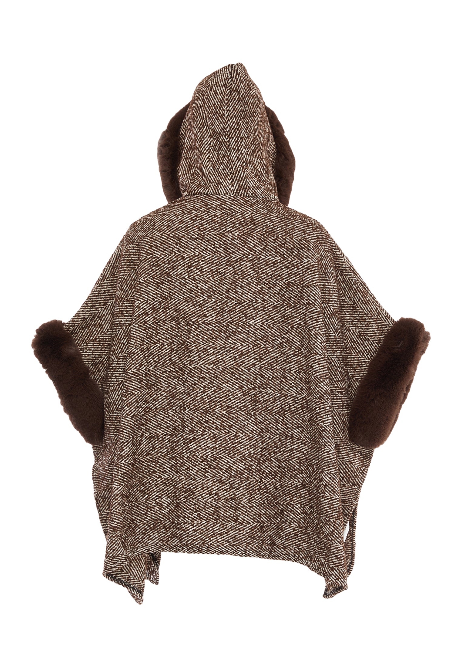 FRAULLY Poncho dla Kobiety