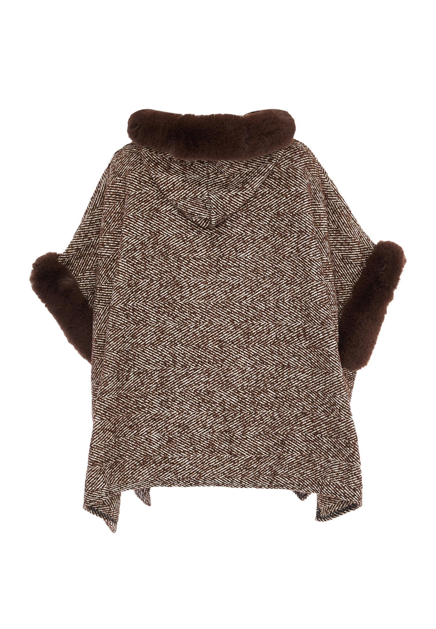 FRAULLY Poncho dla Kobiety