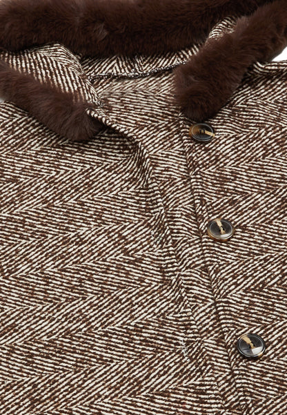 FRAULLY Poncho dla Kobiety