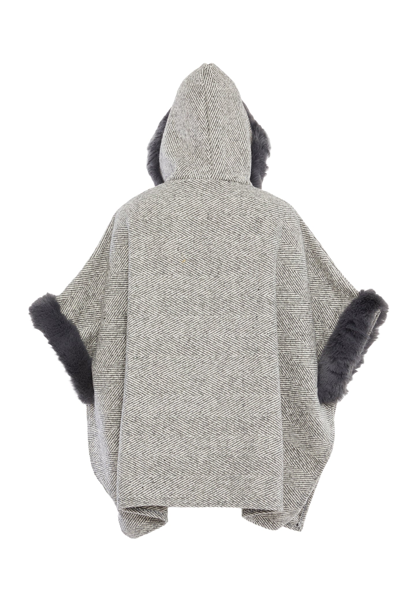 FRAULLY Poncho dla Kobiety