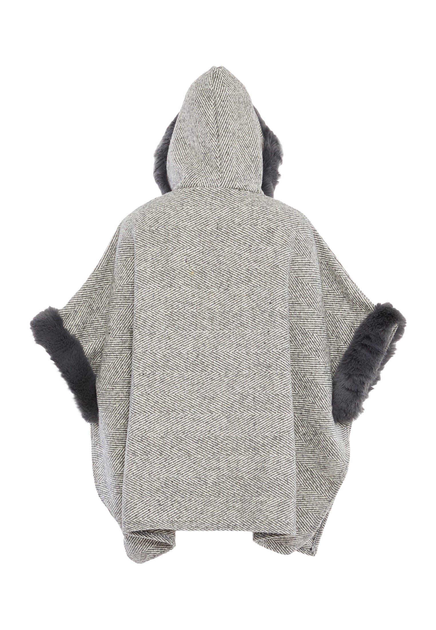 FRAULLY Poncho dla Kobiety