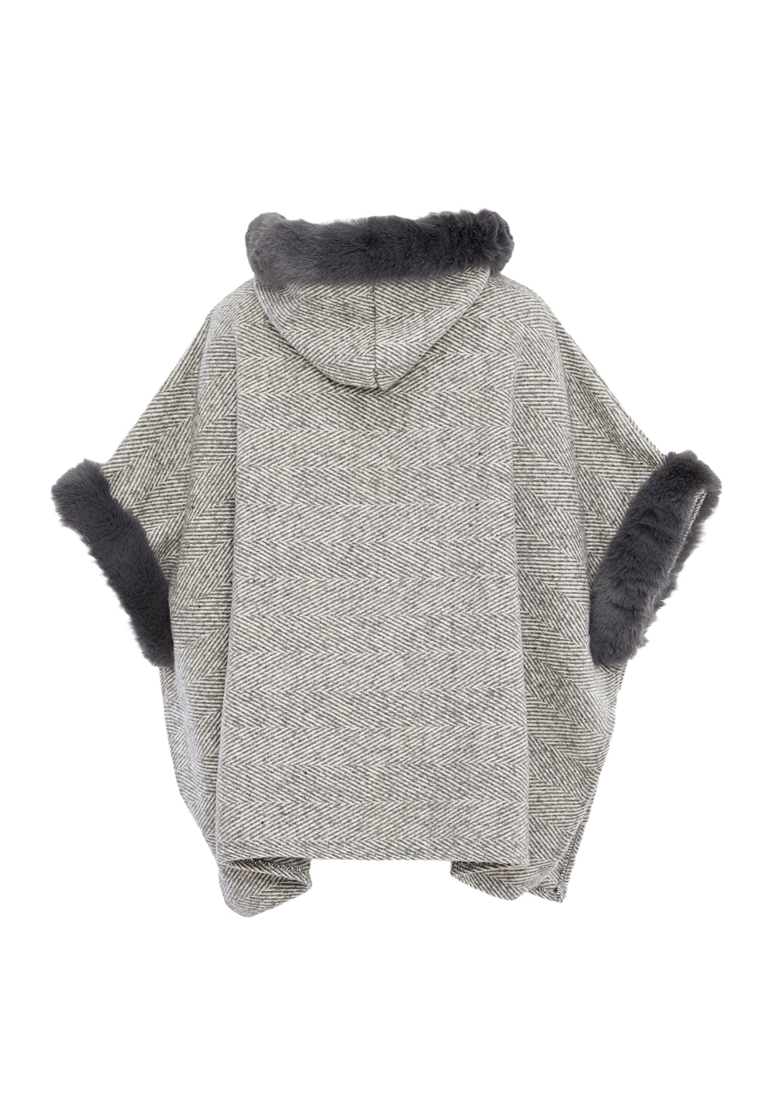 FRAULLY Poncho dla Kobiety