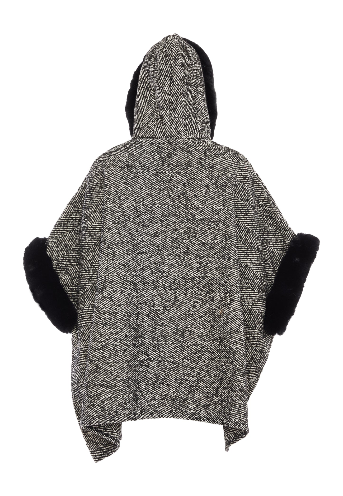 FRAULLY Poncho dla Kobiety