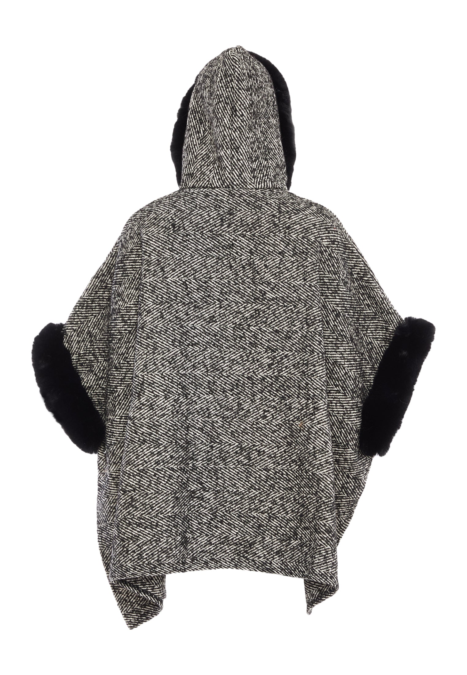 FRAULLY Poncho dla Kobiety