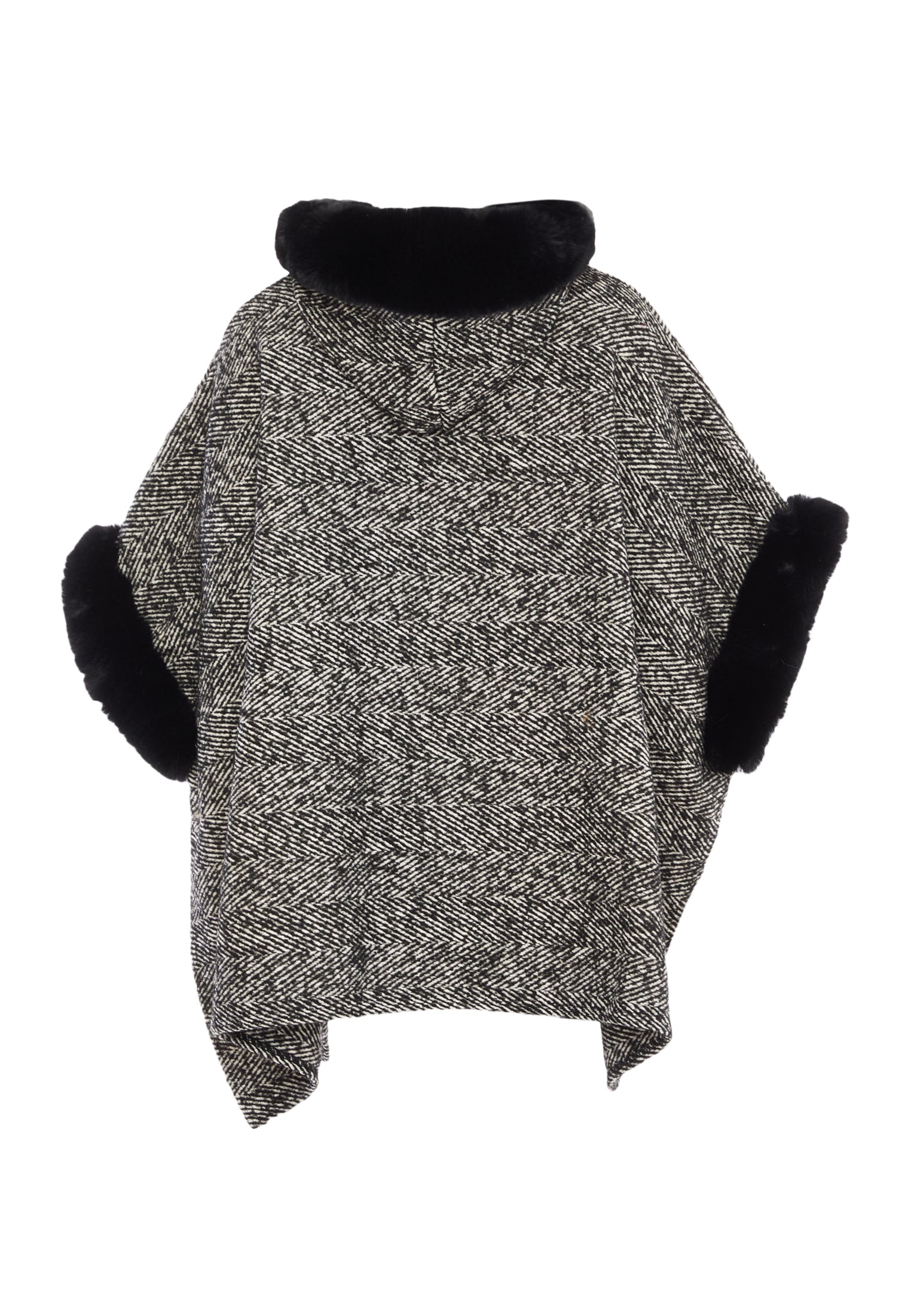 FRAULLY Poncho dla Kobiety