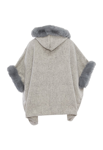 FRAULLY Poncho dla Kobiety