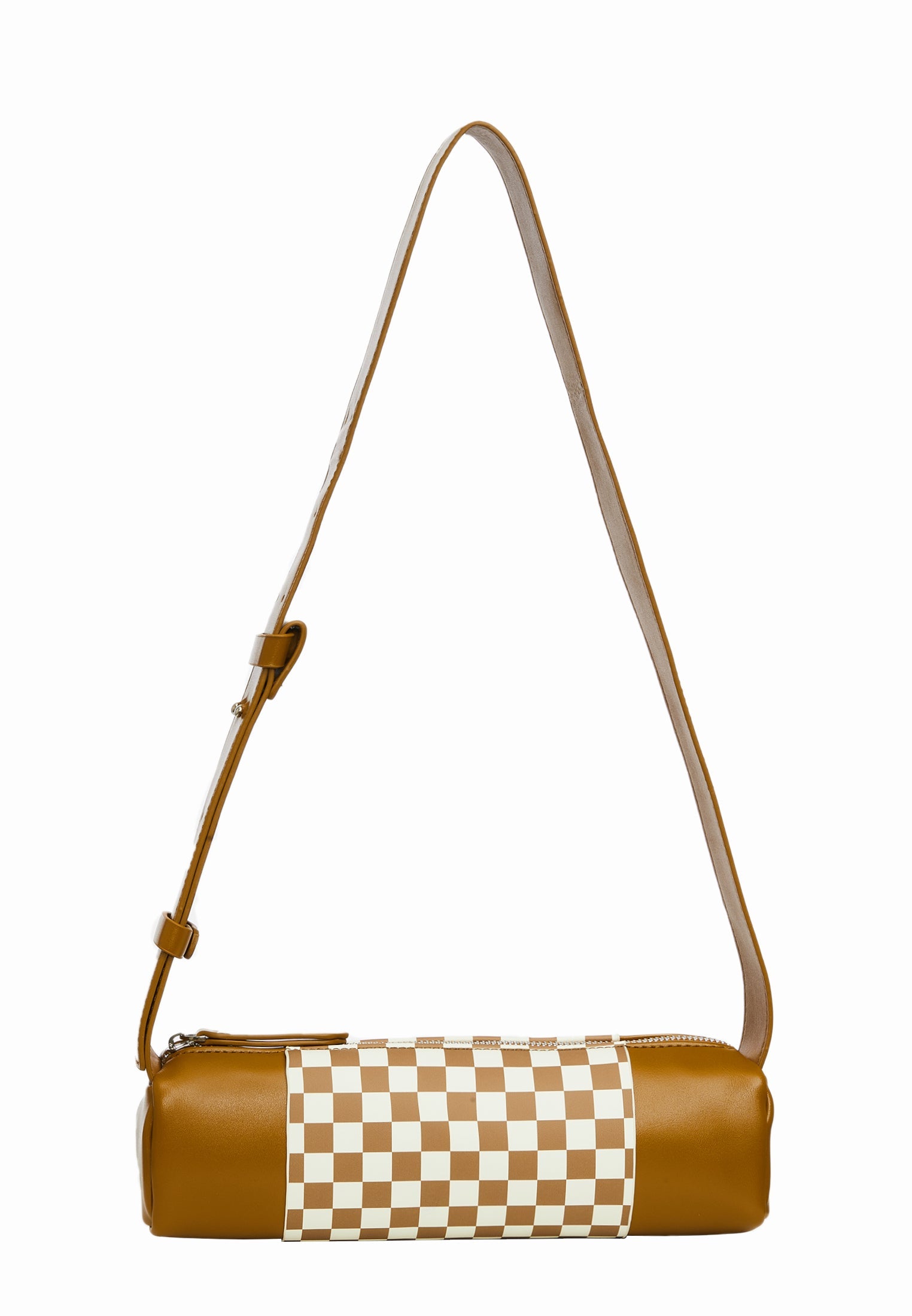 Mustard White Checkered