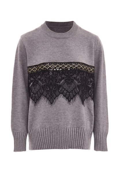 caissa Sweter Dzianinowy dla Kobiety