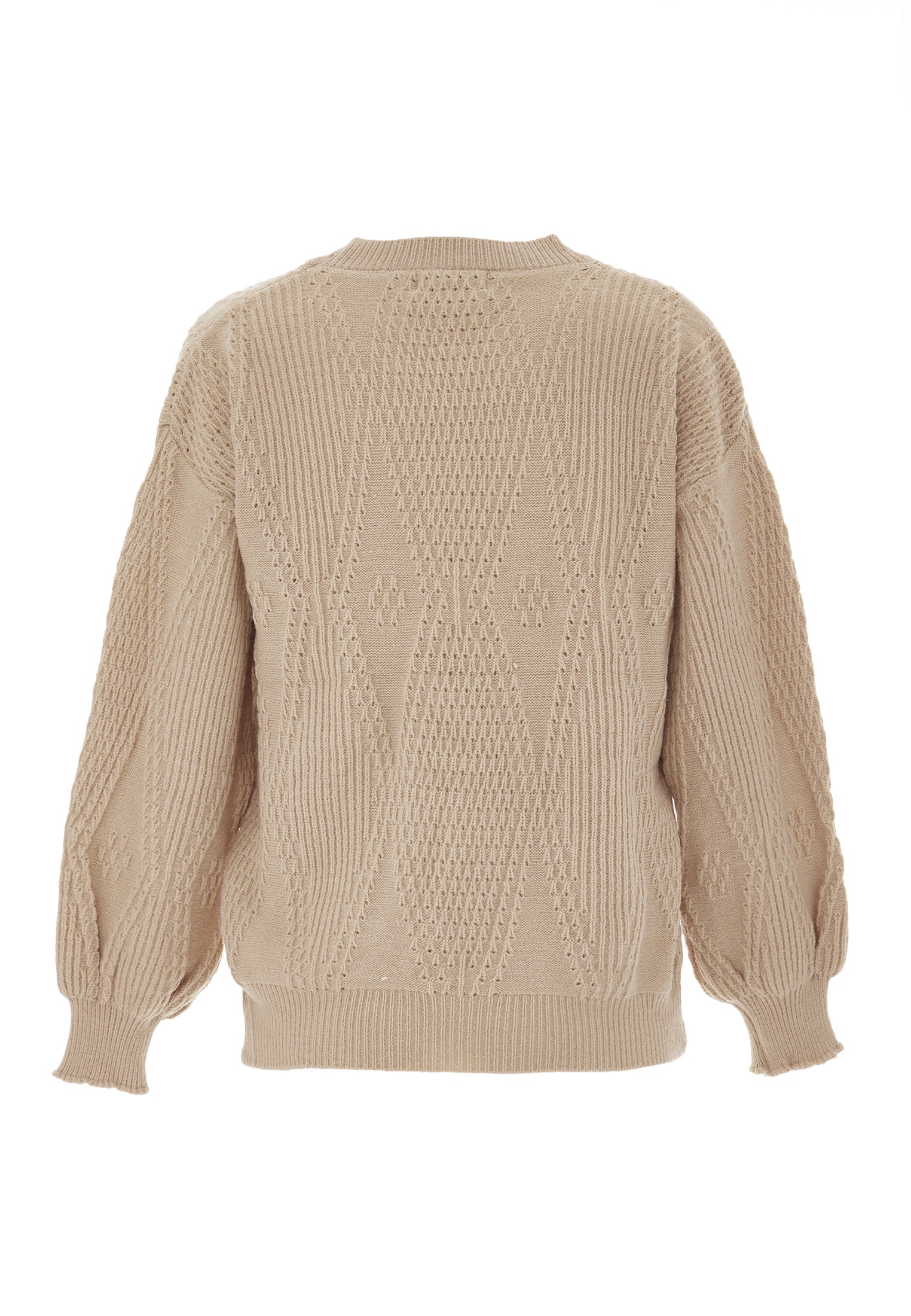 Swirly Women's Knitted Sweater