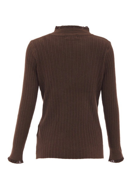 NAEMI Damen-Strickpullover