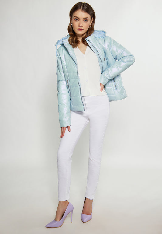 faina Kurtka pikowana dla Kobiety Ghtweight