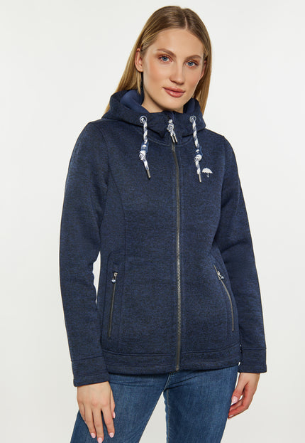 Schmuddelwedda Damen-Strickfleecejacke